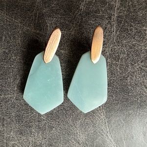 Kendra Scott Mint Stone Earrings